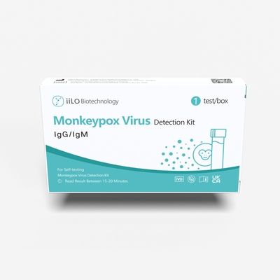 Test Kit Colloidal Gold Method iILO Monkeypox-Virus-IGM IGG