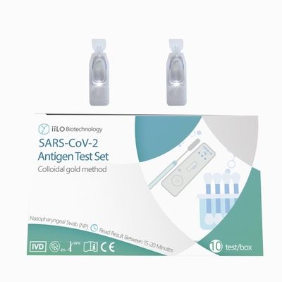 Plastik-CER SARS-CoV-2 Antigen-Test stellte Nasenrachenraumtest/Kasten des putzlappens 10 ein