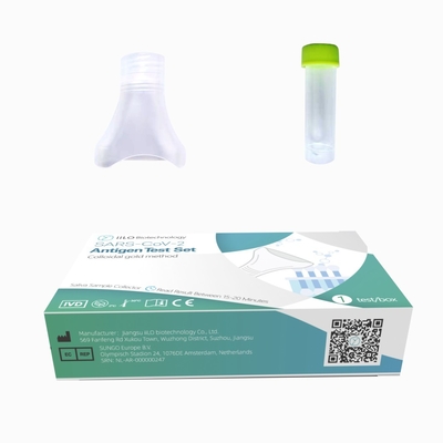 Test Plastikder speichel-Antigen-Selbsttestausrüstungs-1/Kasten SARS-CoV-2